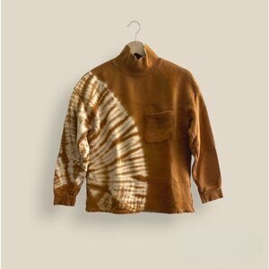 Madewell Tie Dye Cotton Pocket Sweatshirt, XS